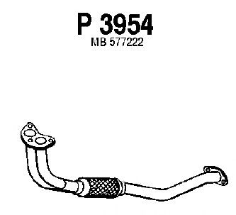 Eksosrør P3954