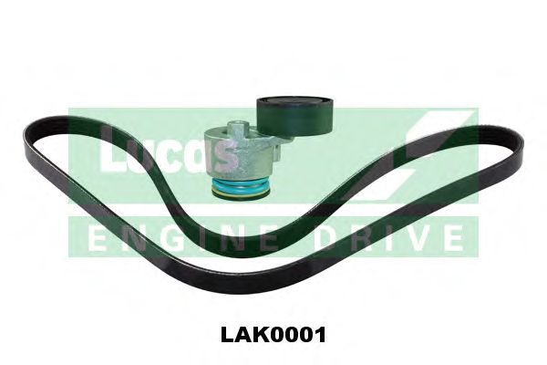 Поликлиновой ременный комплект LAK0001
