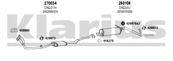 Exhaust System 270176E