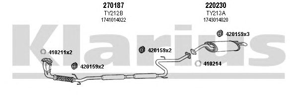 Exhaust System 900135E