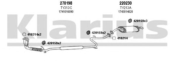 Exhaust System 900188E