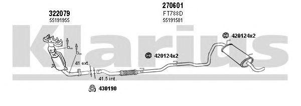 Exhaust System 330865E