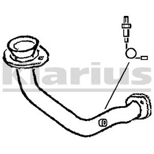 Exhaust Pipe 301337
