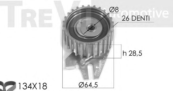 Timing Belt Kit RPK3114D