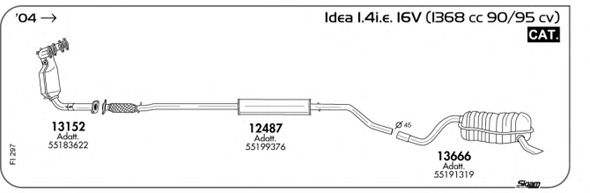 Exhaust System FI297