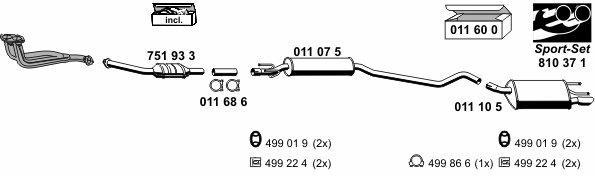 Exhaust System 050699