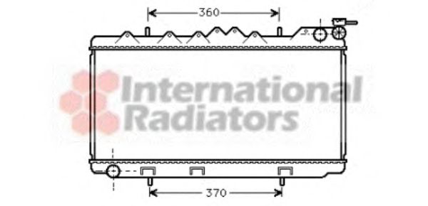 Radiator, engine cooling 13002102