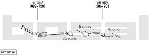 Exhaust System 047.985.04