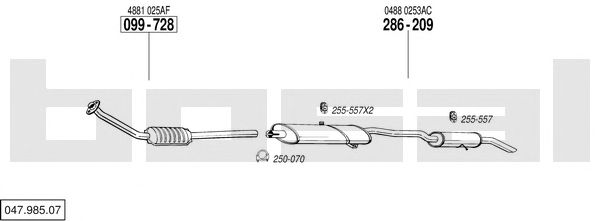 Exhaust System 047.985.07