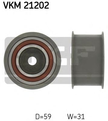 Deflection/Guide Pulley, timing belt VKM 21202