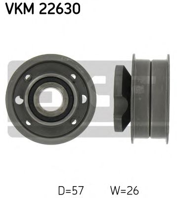 Deflection/Guide Pulley, timing belt VKM 22630