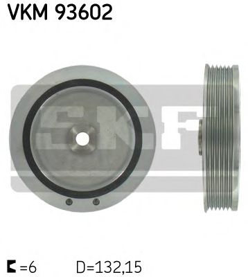 Ременный шкив, коленчатый вал VKM 93602
