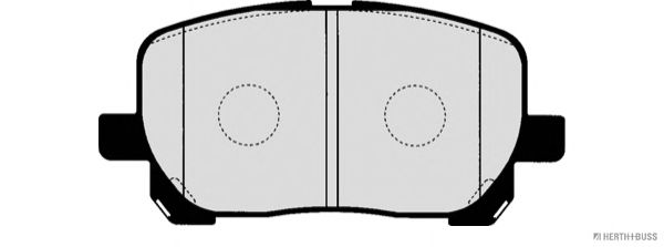 Комплект тормозных колодок, дисковый тормоз J3602096