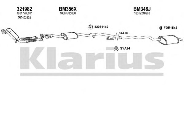 Exhaust System 060372U