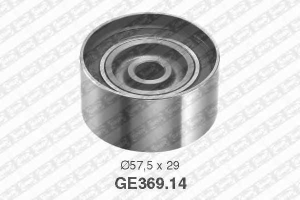 Deflection/Guide Pulley, timing belt GE369.14