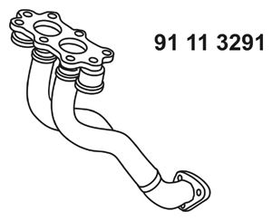 Exhaust Pipe 91 11 3291