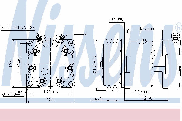 Kompressori, ilmastointilaite 89173