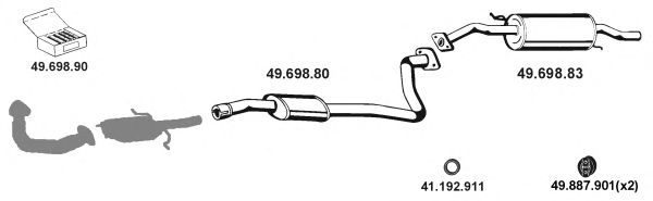 Exhaust System 492001