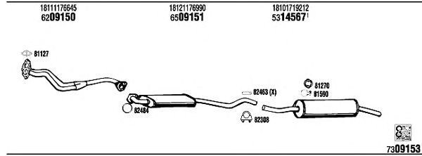 Exhaust System BW31601