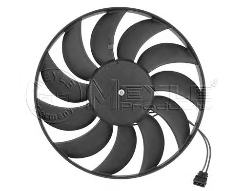 Fan, radiator 100 236 0048