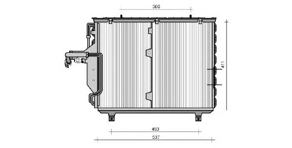 Condensador, ar condicionado QCN114