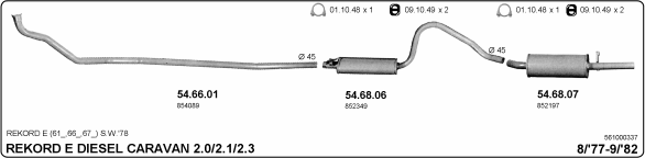 Exhaust System 561000337