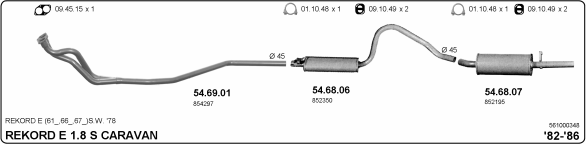 Exhaust System 561000348