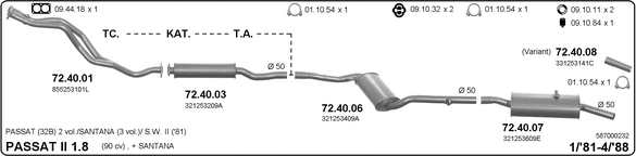Exhaust System 587000232