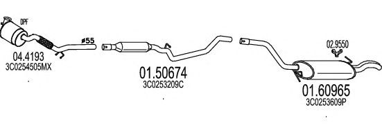 Exhaust System C380785010826
