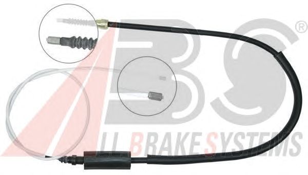 Cable, parking brake K12408