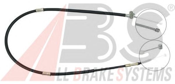 Cable, parking brake K12818