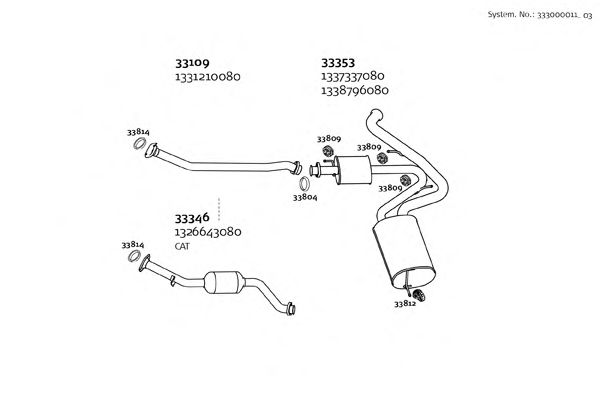 Exhaust System 333000011_03