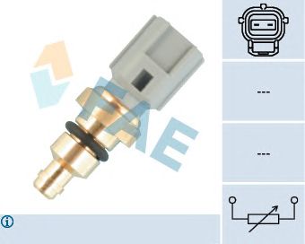 Coolant Temperature Sensor; Sender Unit, coolant temperature 33736