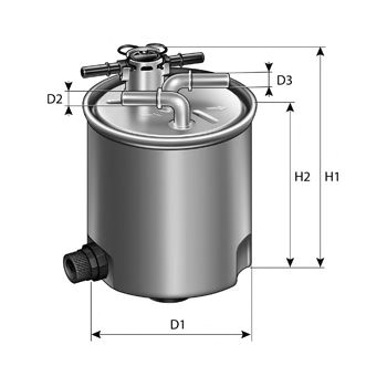 Fuel filter AG-6136