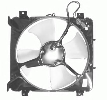 Ventilador, condensador do ar condicionado EV130035