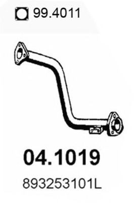 Exhaust Pipe 04.1019