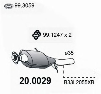 Katalizatör 20.0029