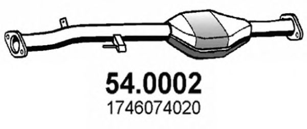 Catalizzatore 54.0002