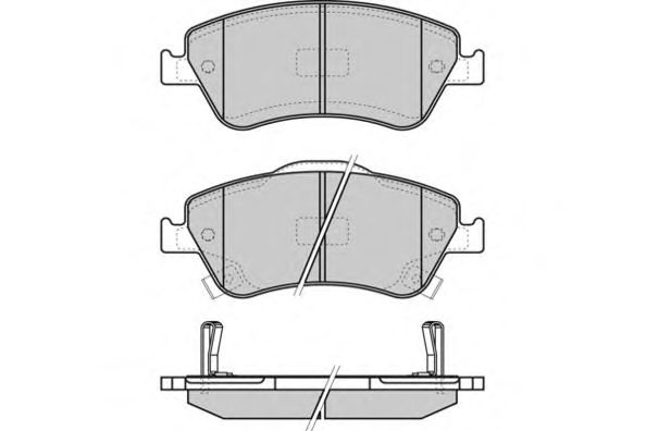 Brake Pad Set, disc brake 12-1340