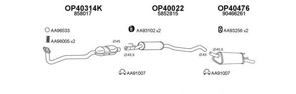Exhaust System 400431