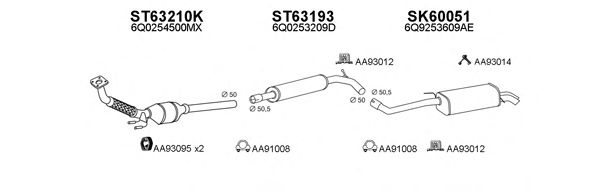 Exhaust System 630170