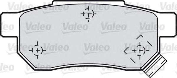 Комплект тормозных колодок, дисковый тормоз 598053