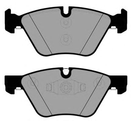 Brake Pad Set, disc brake PA1828