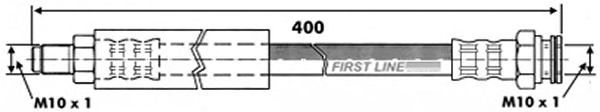 Tubo flexible de frenos FBH6260