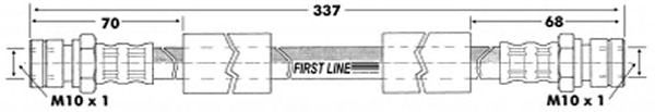 Tubo flexível de travão FBH6420