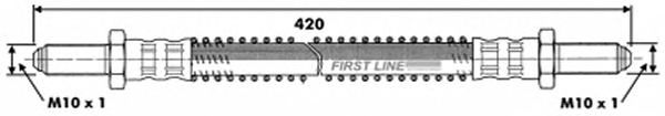 Tubo flexible de frenos FBH6572