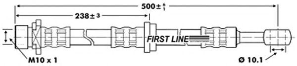 Tubo flexível de travão FBH6786