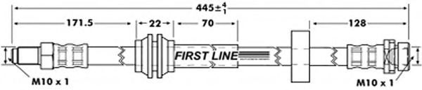 Tubo flexible de frenos FBH6978