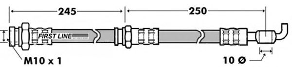 Tubo flexível de travão FBH7433