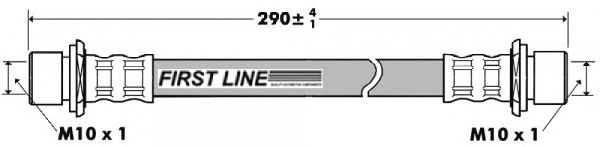 Tubo flexível de travão FBH7525